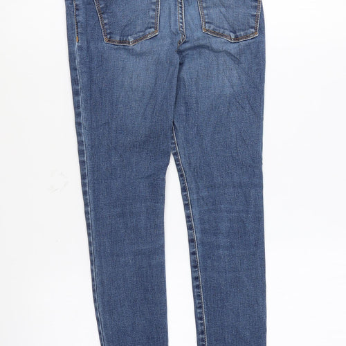 Gap Womens Blue Cotton Skinny Jeans Size 10 L25 in Regular - Short