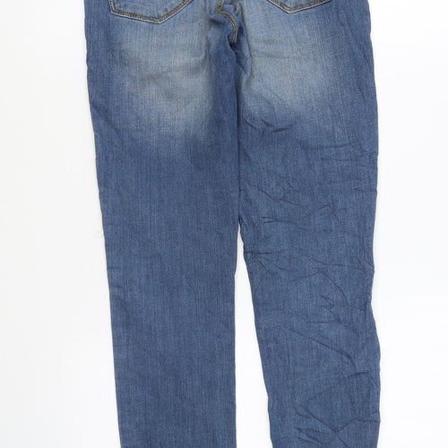 Nuon Womens Blue Cotton Skinny Jeans Size 6 L29 in Regular Zip