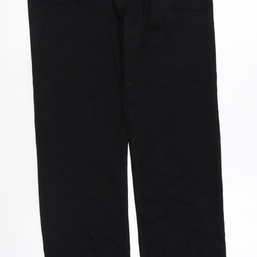 Per Una Womens Black Cotton Skinny Jeans Size 10 L28 in Regular Zip