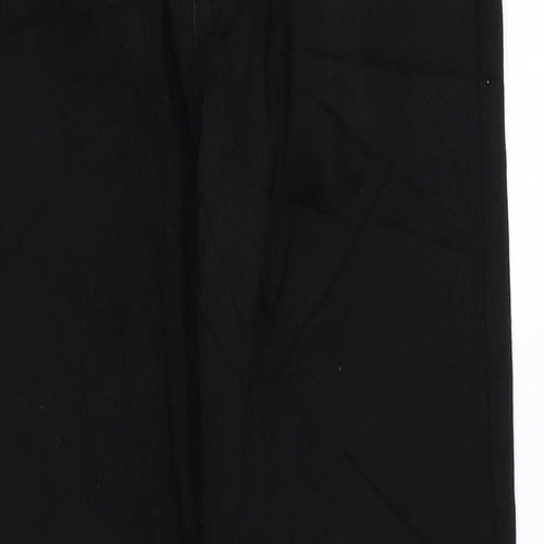 Per Una Womens Black Cotton Skinny Jeans Size 10 L28 in Regular Zip