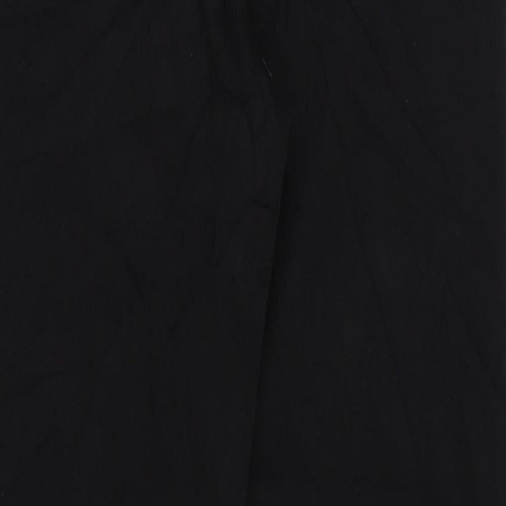 Per Una Womens Black Cotton Skinny Jeans Size 10 L28 in Regular Zip