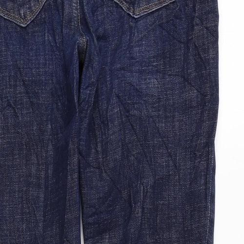 Gap Womens Blue Cotton Skinny Jeans Size 28 in L29 in Regular Zip