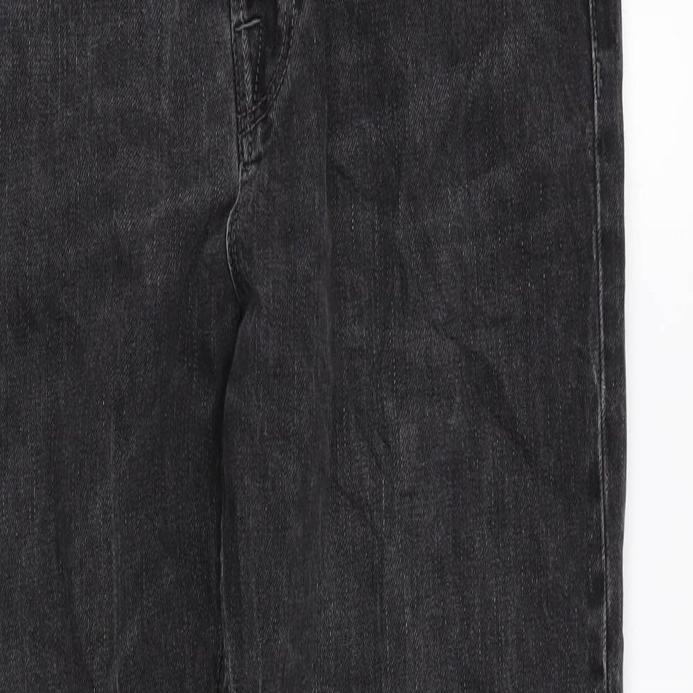 AllSaints Mens Black Cotton Skinny Jeans Size 28 in L29 in Regular Zip