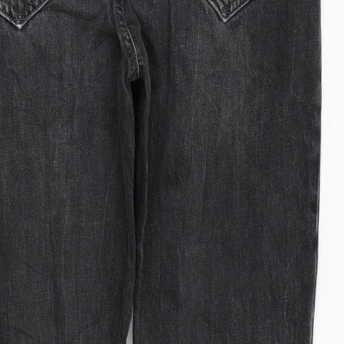 AllSaints Mens Black Cotton Skinny Jeans Size 28 in L29 in Regular Zip
