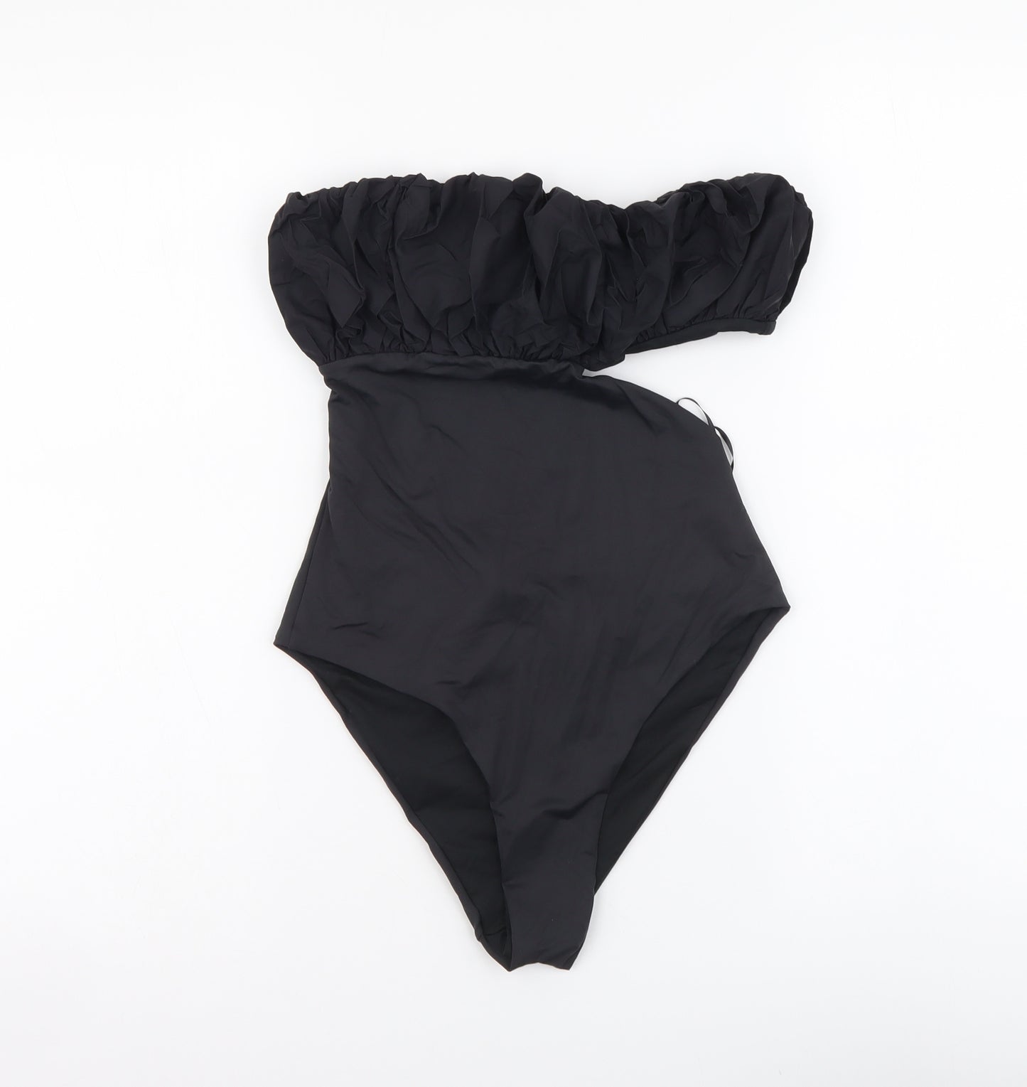Zara Womens Black Polyester One Piece Size M
