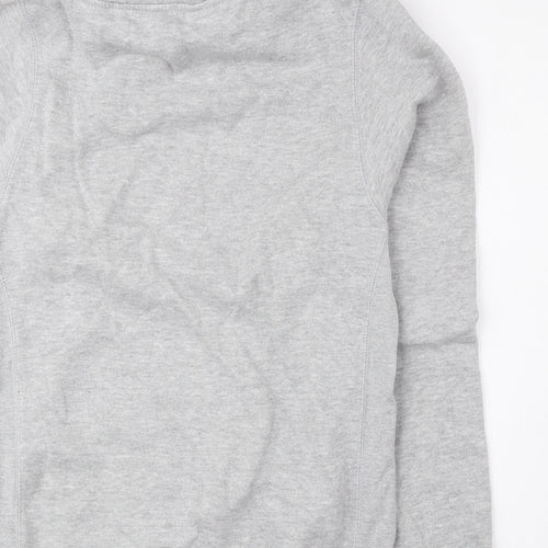 Hari And The Gang Womens Grey Cotton Pullover Hoodie Size S Pullover