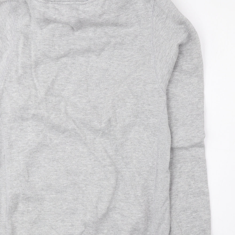 Hari And The Gang Womens Grey Cotton Pullover Hoodie Size S Pullover