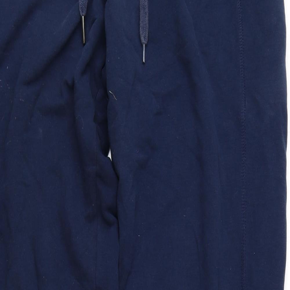 Sweaty Betty Womens Blue Polyester Jogger Leggings Size M L32 in - Tie String