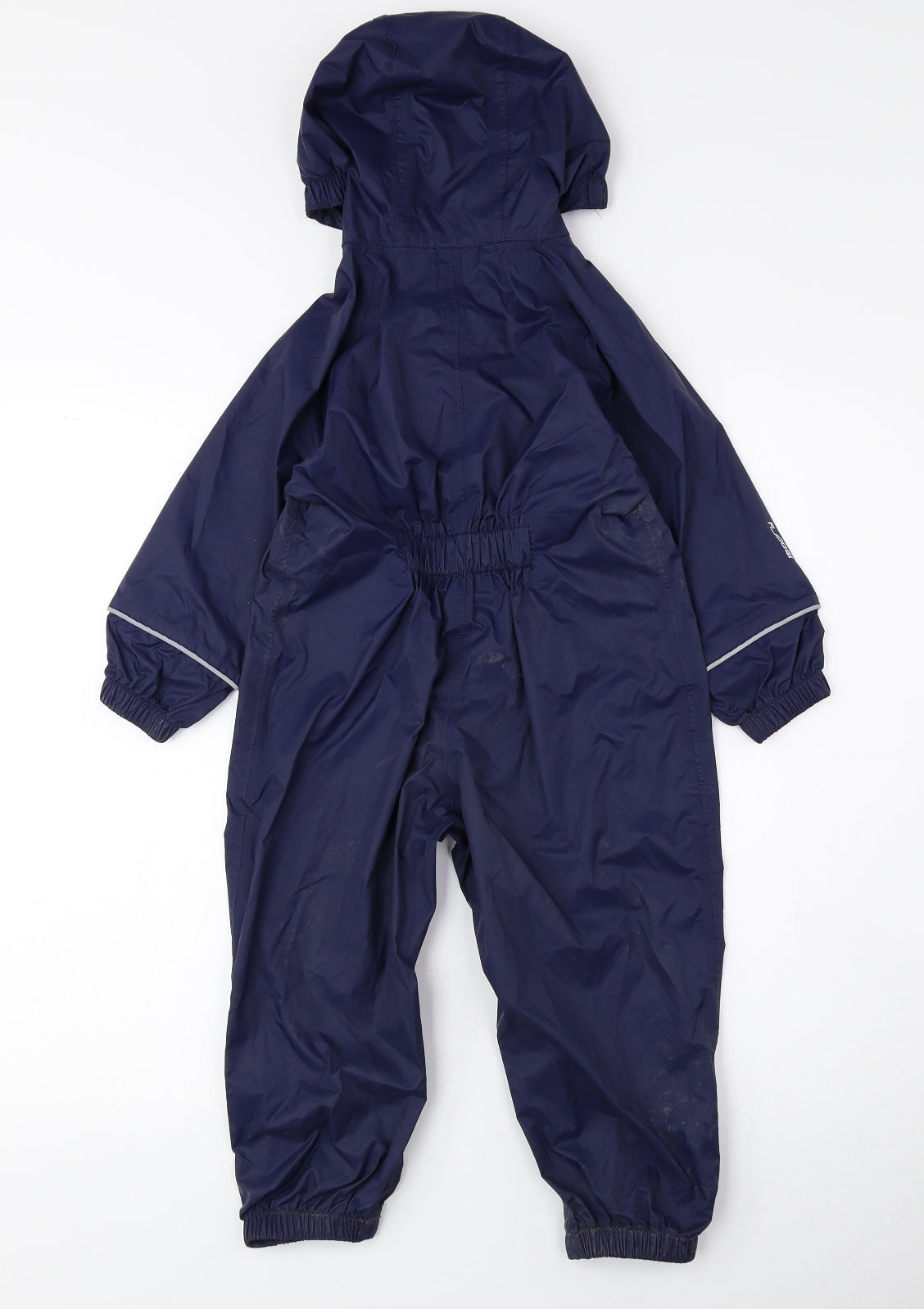 Mountain Warehouse Boys Blue Overcoat Poncho Size 2-3 Years Zip