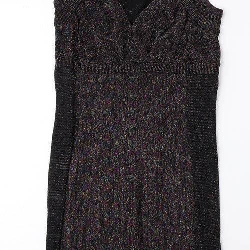 H&M Womens Multicoloured Viscose A-Line Size S Sweetheart Pullover