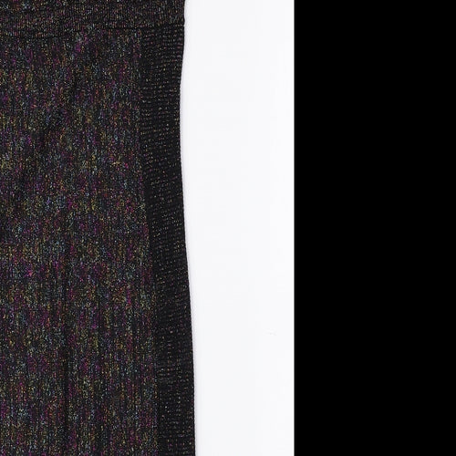 H&M Womens Multicoloured Viscose A-Line Size S Sweetheart Pullover