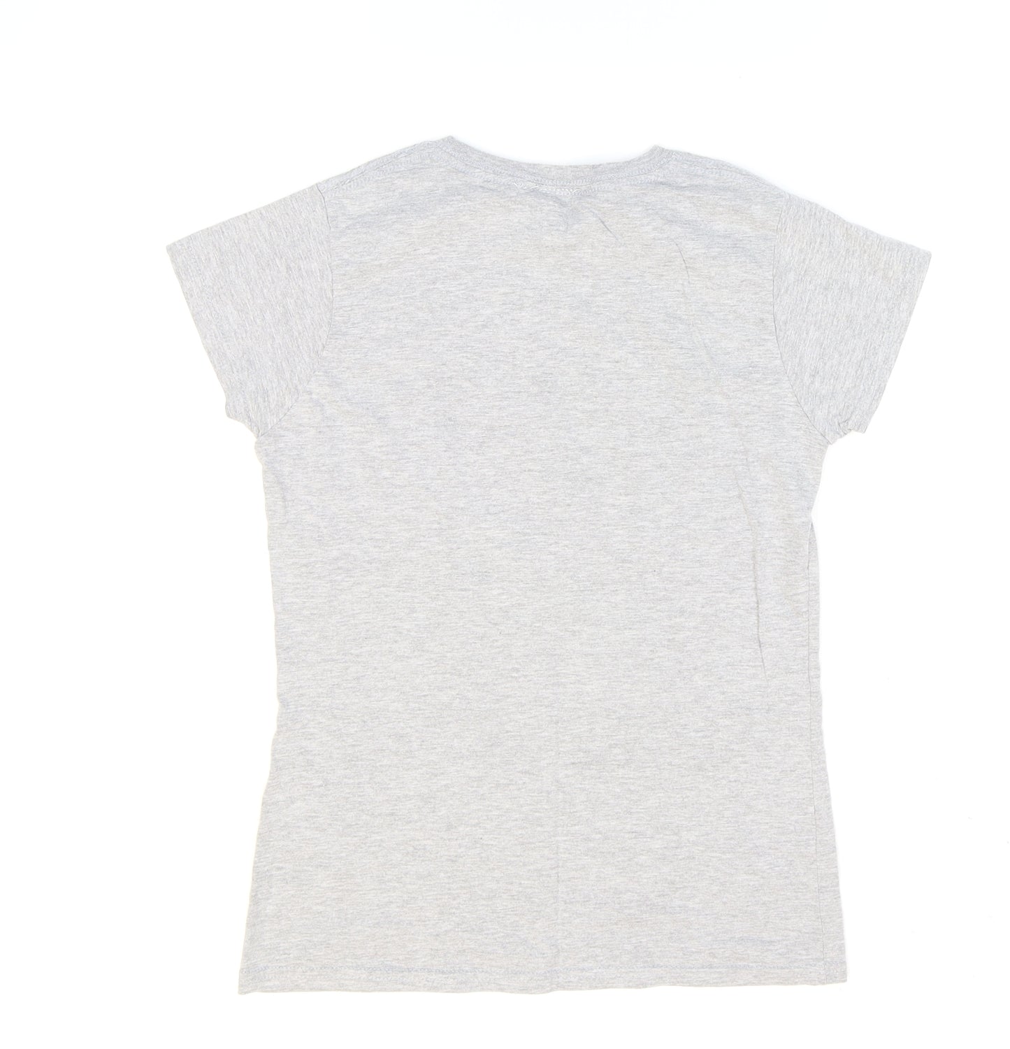Queen Mens Grey Cotton T-Shirt Size S Round Neck - Queen. Music