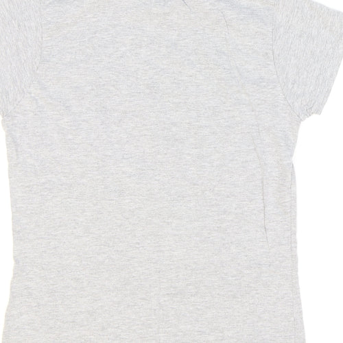 Queen Mens Grey Cotton T-Shirt Size S Round Neck - Queen. Music