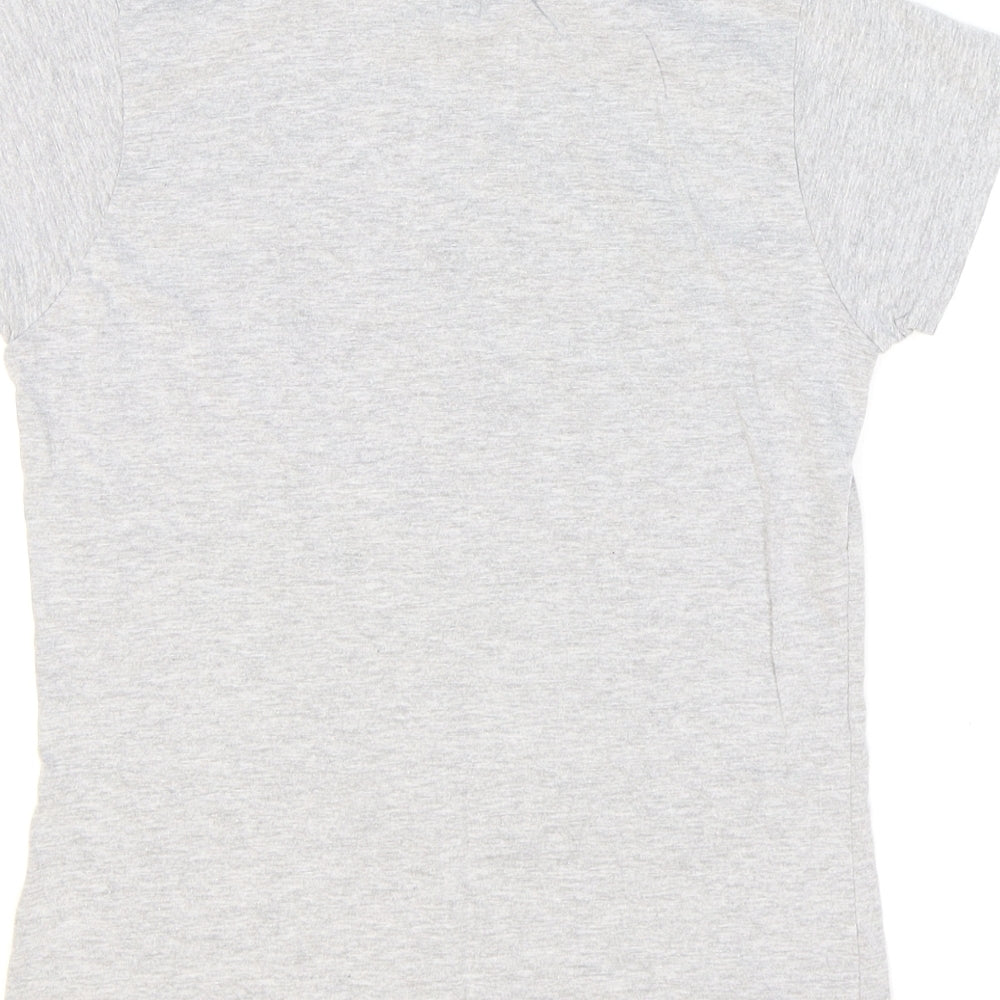 Queen Mens Grey Cotton T-Shirt Size S Round Neck - Queen. Music
