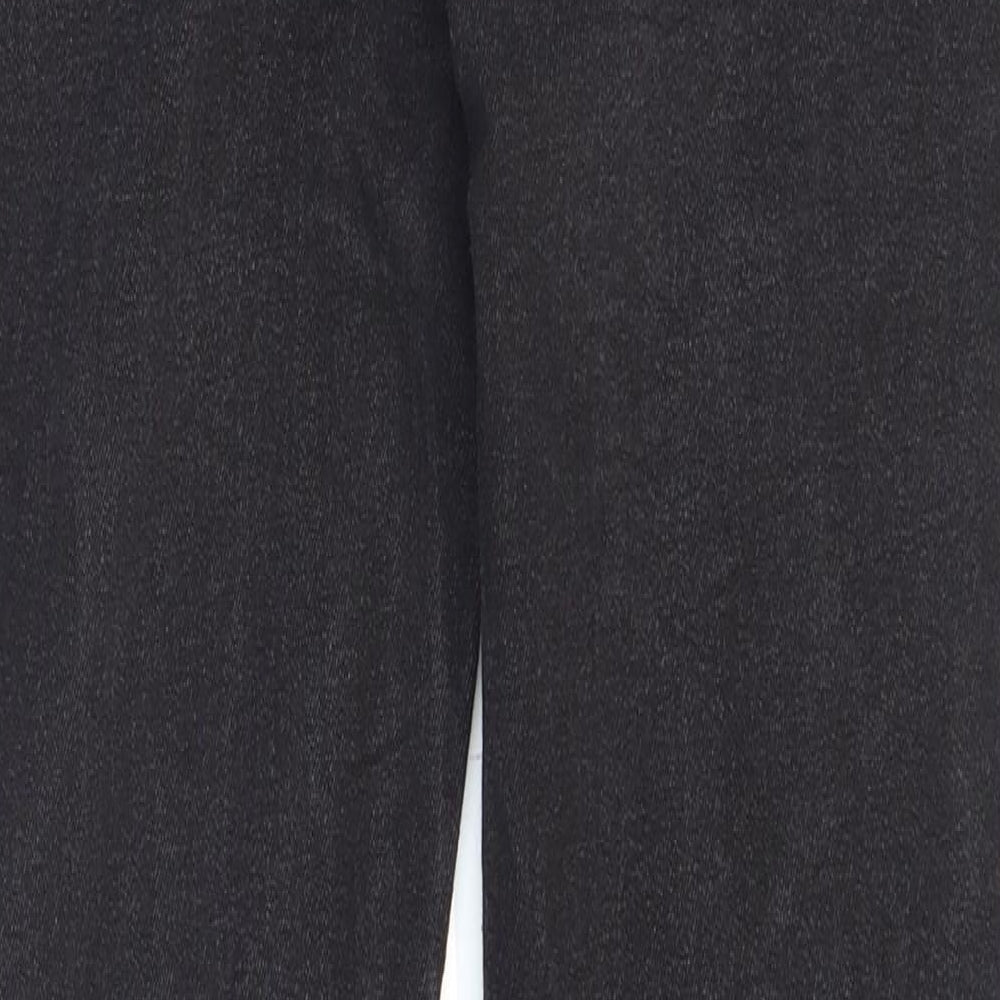 Peacocks Girls Black Cotton Skinny Jeans Size 13-14 Years L27 in Regular Zip