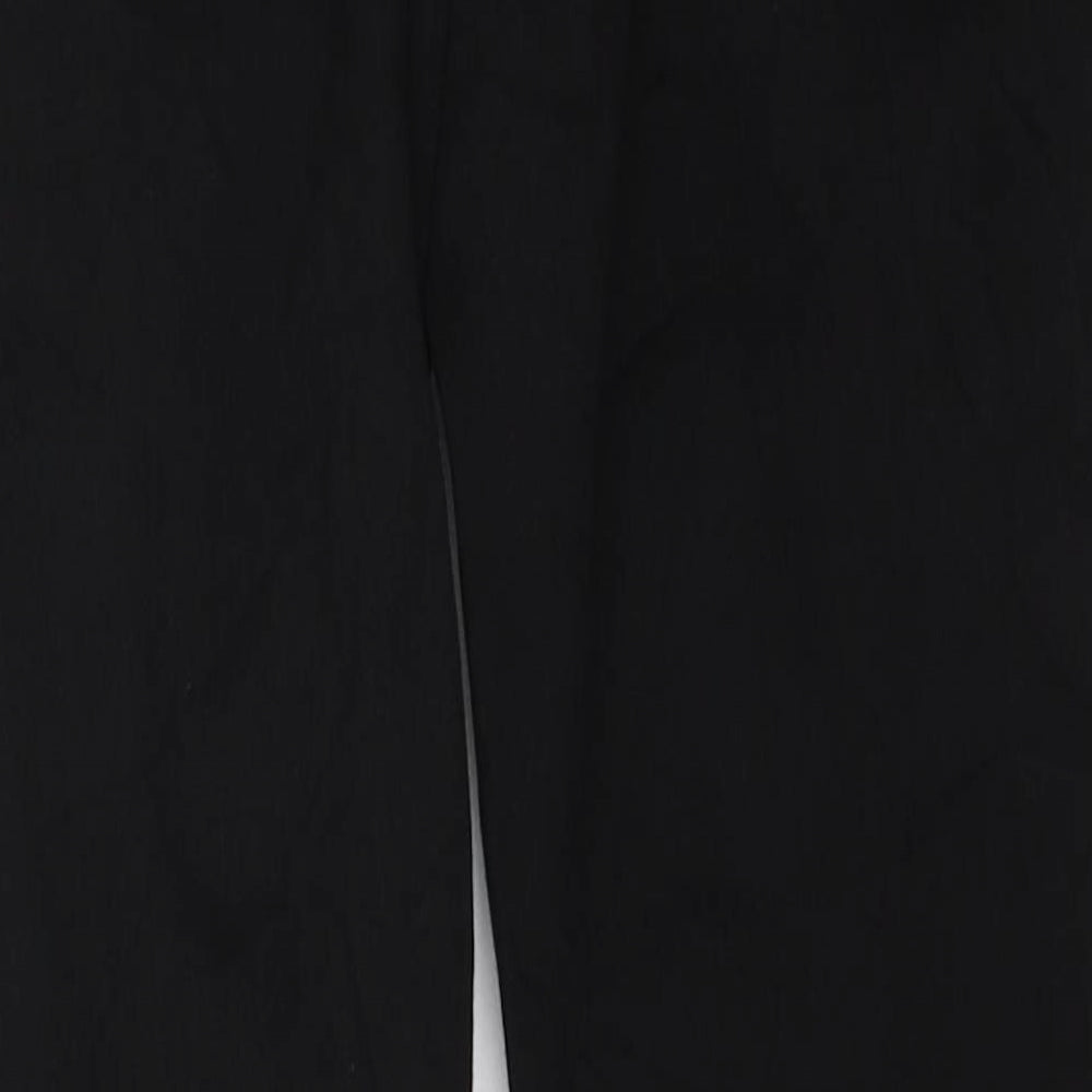 Marks and Spencer Girls Black Polyester Skinny Jeans Size 11-12 Years Regular Zip