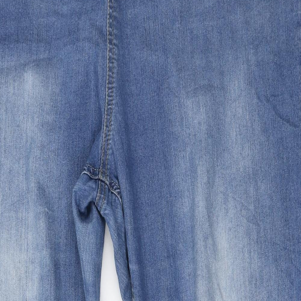 TU Womens Blue Polyester Skinny Jeans Size 20 L29 in Regular