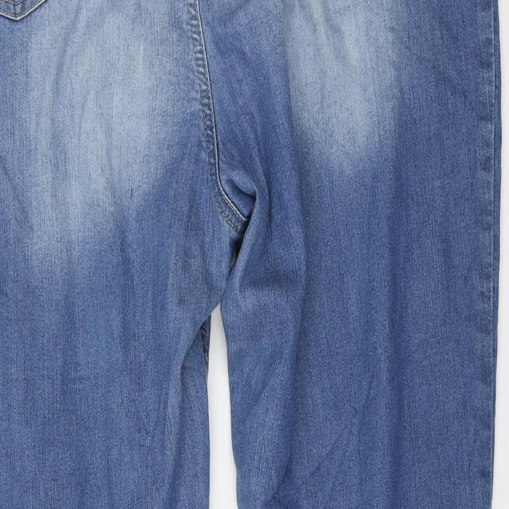 TU Womens Blue Polyester Skinny Jeans Size 20 L29 in Regular