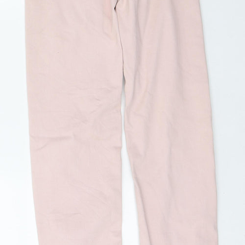 Marks and Spencer Mens Pink Cotton Straight Jeans Size 60 L30 in Regular Zip