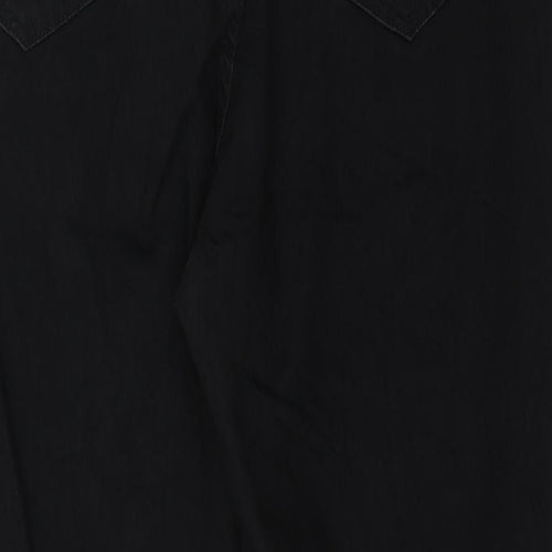 Per Una Womens Black Polyester Skinny Jeans Size 18 L28 in Regular Zip