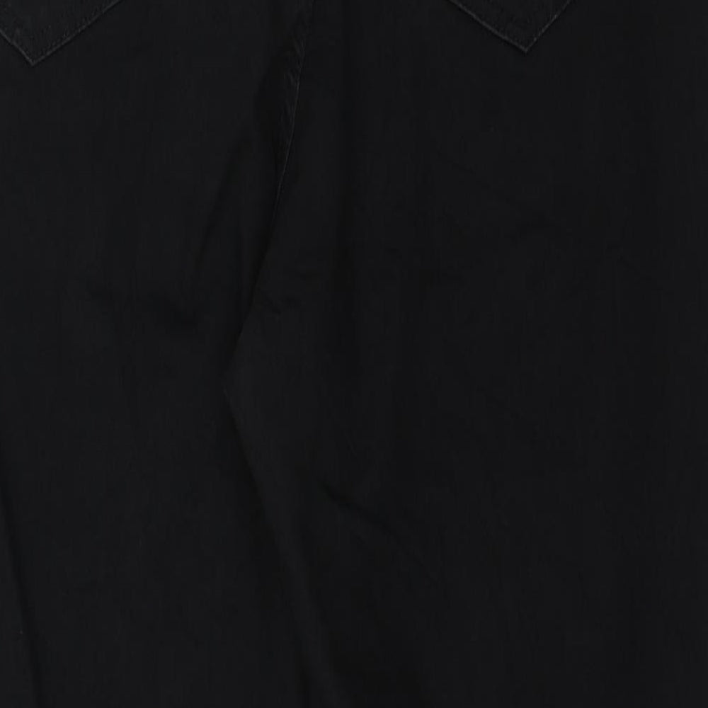 Per Una Womens Black Polyester Skinny Jeans Size 18 L28 in Regular Zip