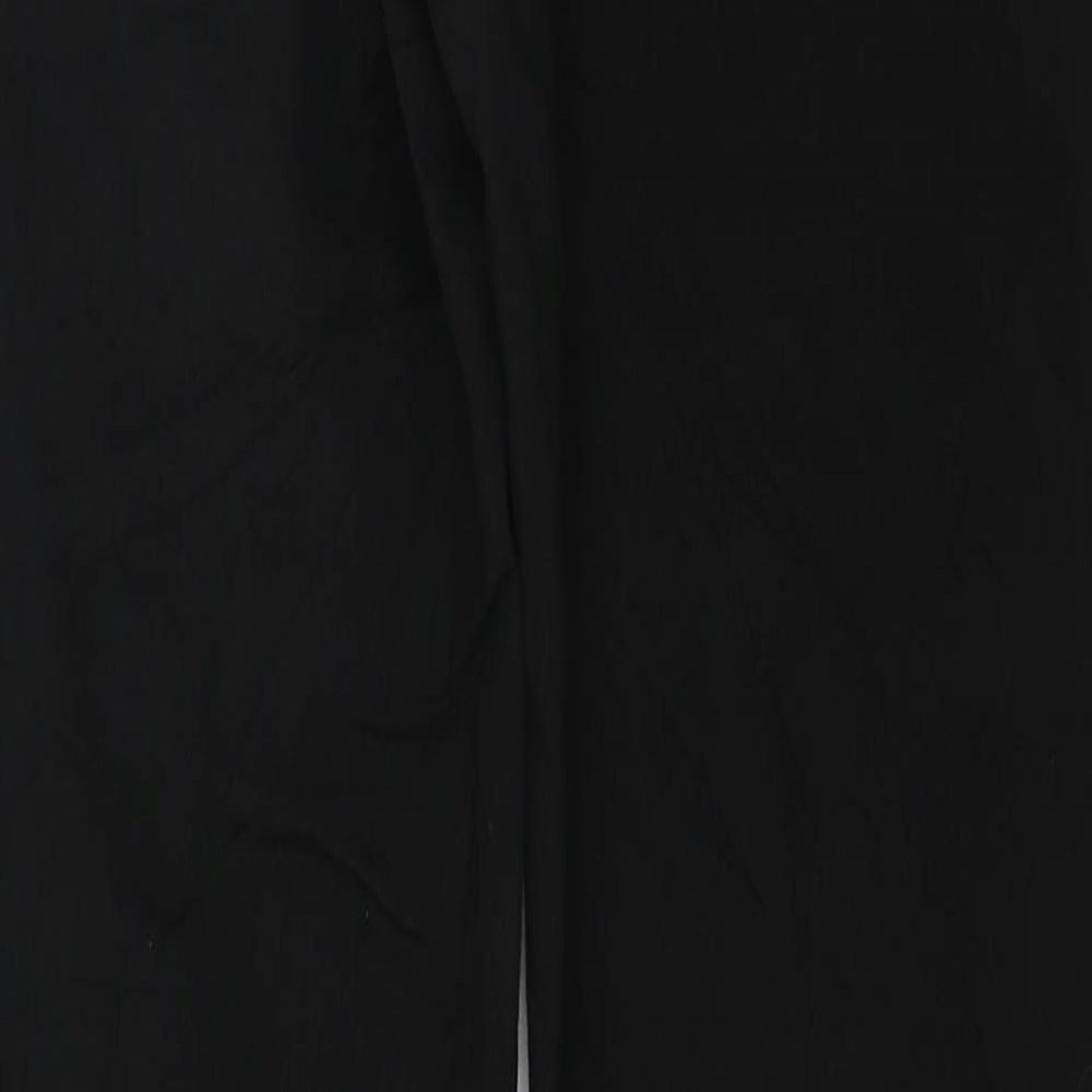 Denim & Co. Womens Black Polyester Skinny Jeans Size 14 L28 in Regular Zip