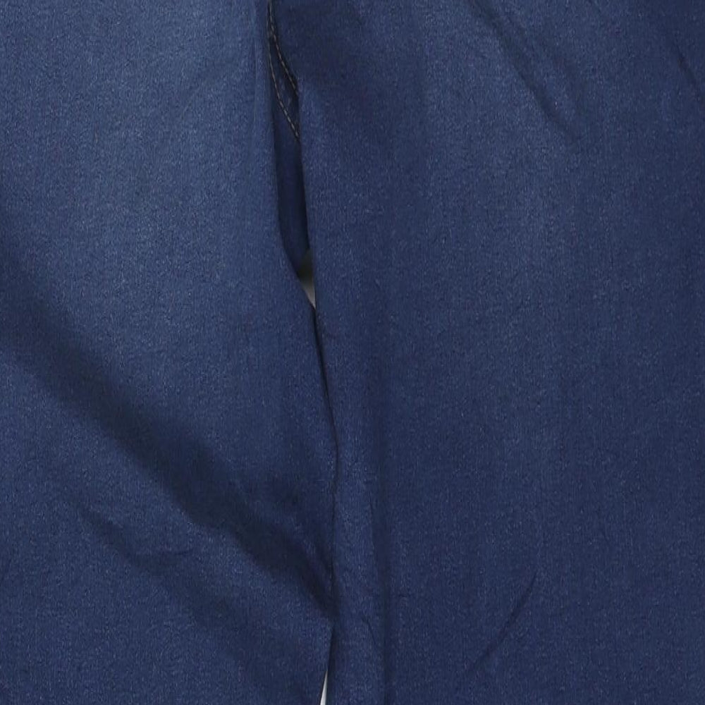 Marks and Spencer Womens Blue Polyester Jegging Jeans Size 16 L27 in Regular