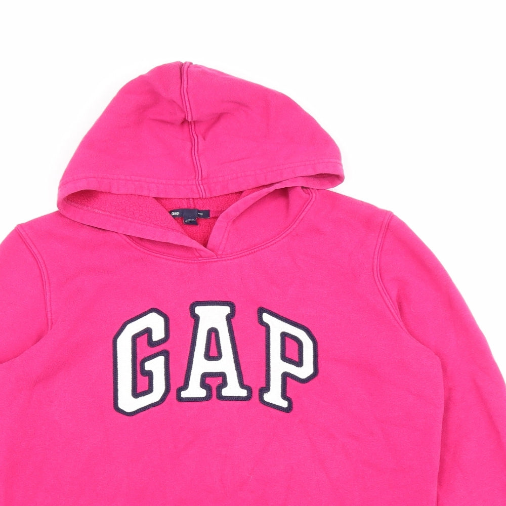 Gap Mens Pink Cotton Pullover Hoodie Size S