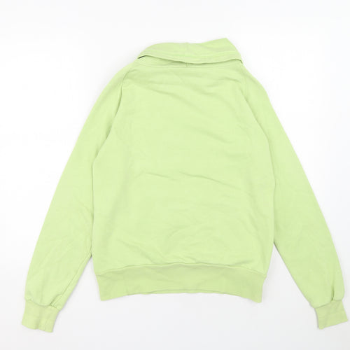PUMA Womens Green Polyester Pullover Sweatshirt Size M Pullover - class of 48