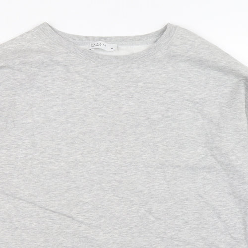 Papaya Mens Grey Cotton Pullover Sweatshirt Size L