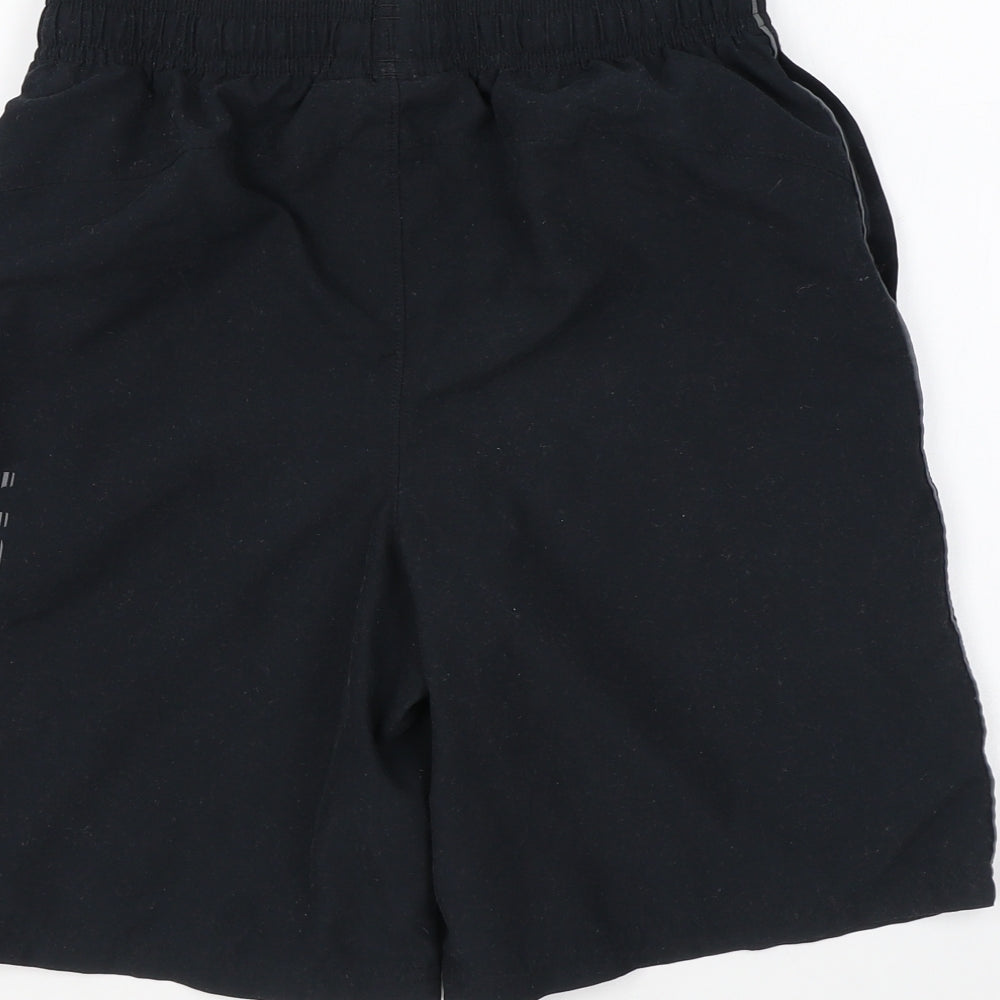 Under Armour Boys Blue Polyester Sweat Shorts Size XL Regular Drawstring - Swim Shorts