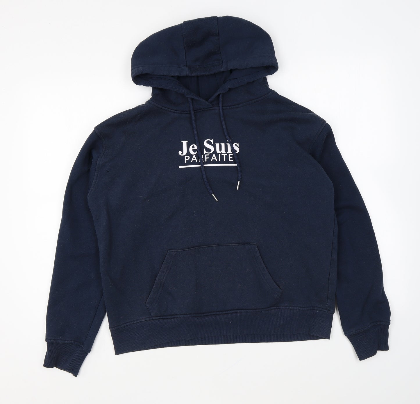 Primark Womens Blue Cotton Pullover Hoodie Size S Pullover - Je Suis Parfaite