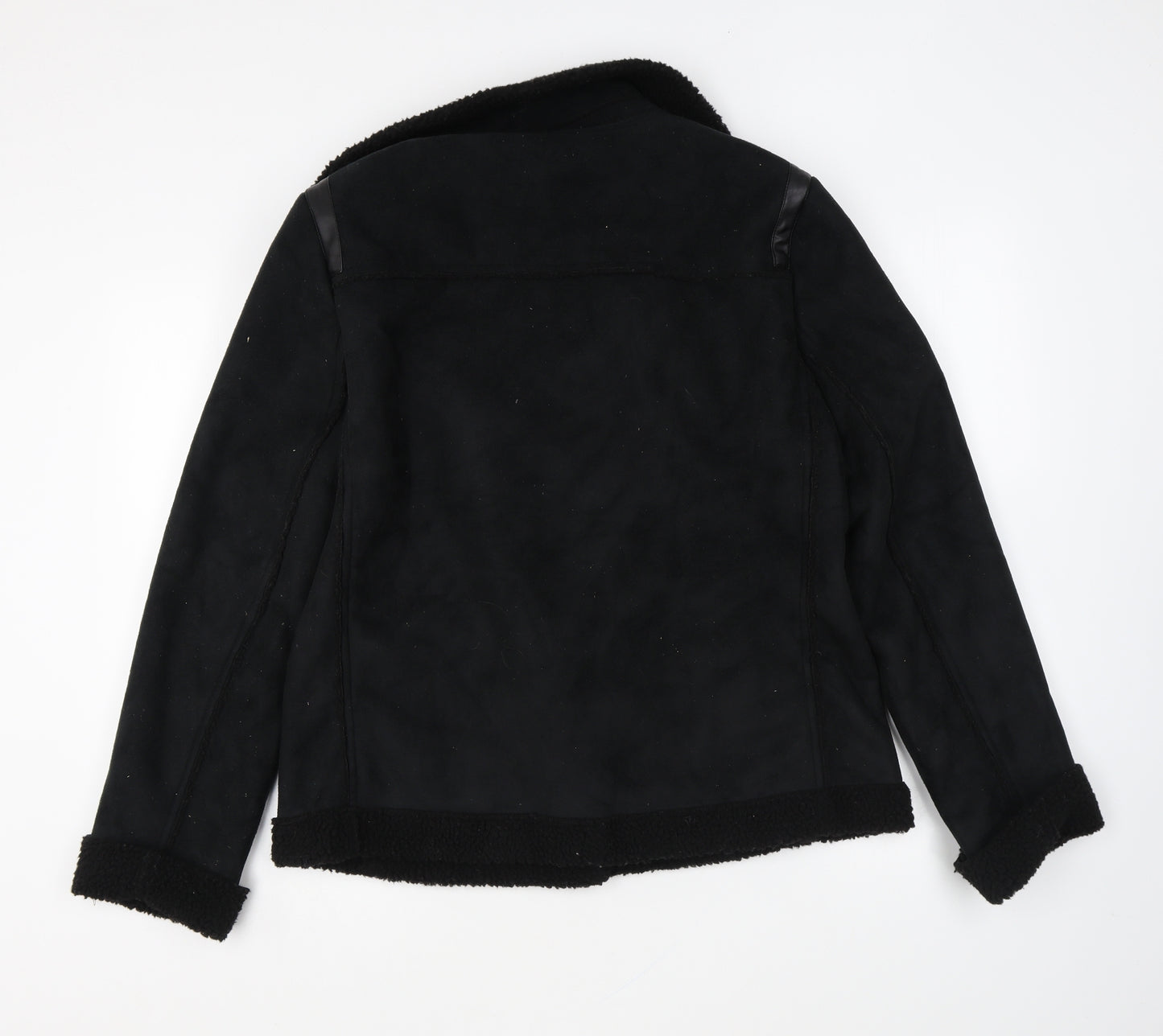ESMARA Womens Black Jacket Size 16 Zip