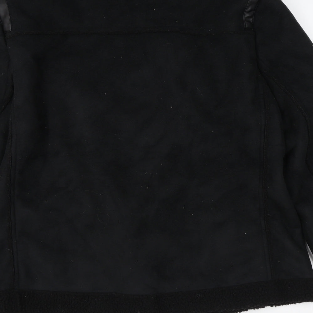 ESMARA Womens Black Jacket Size 16 Zip