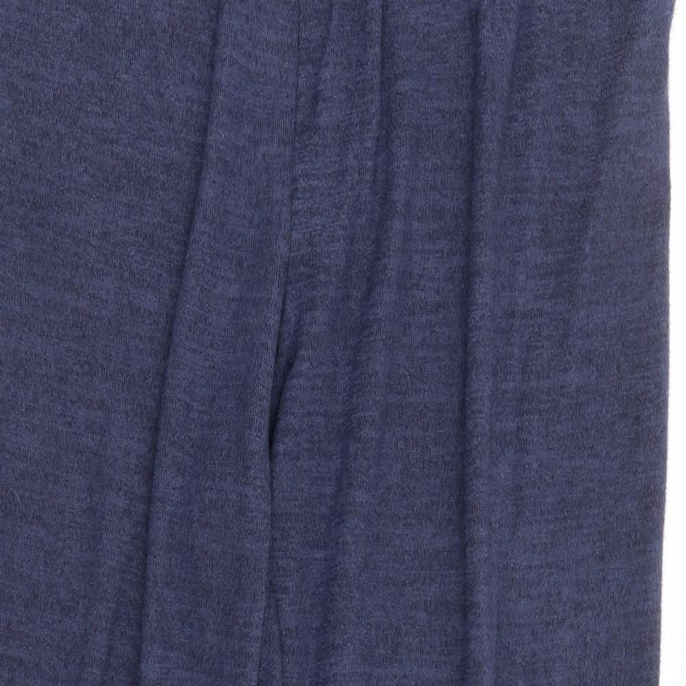 F&F Womens Blue Polyester Jogger Trousers Size 16 L29 in Regular Drawstring - Lounge Pant