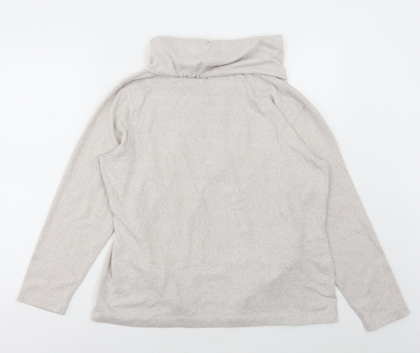 F&F Womens Beige Polyester Top Pyjama Top Size 12