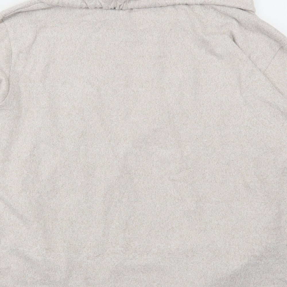 F&F Womens Beige Polyester Top Pyjama Top Size 12