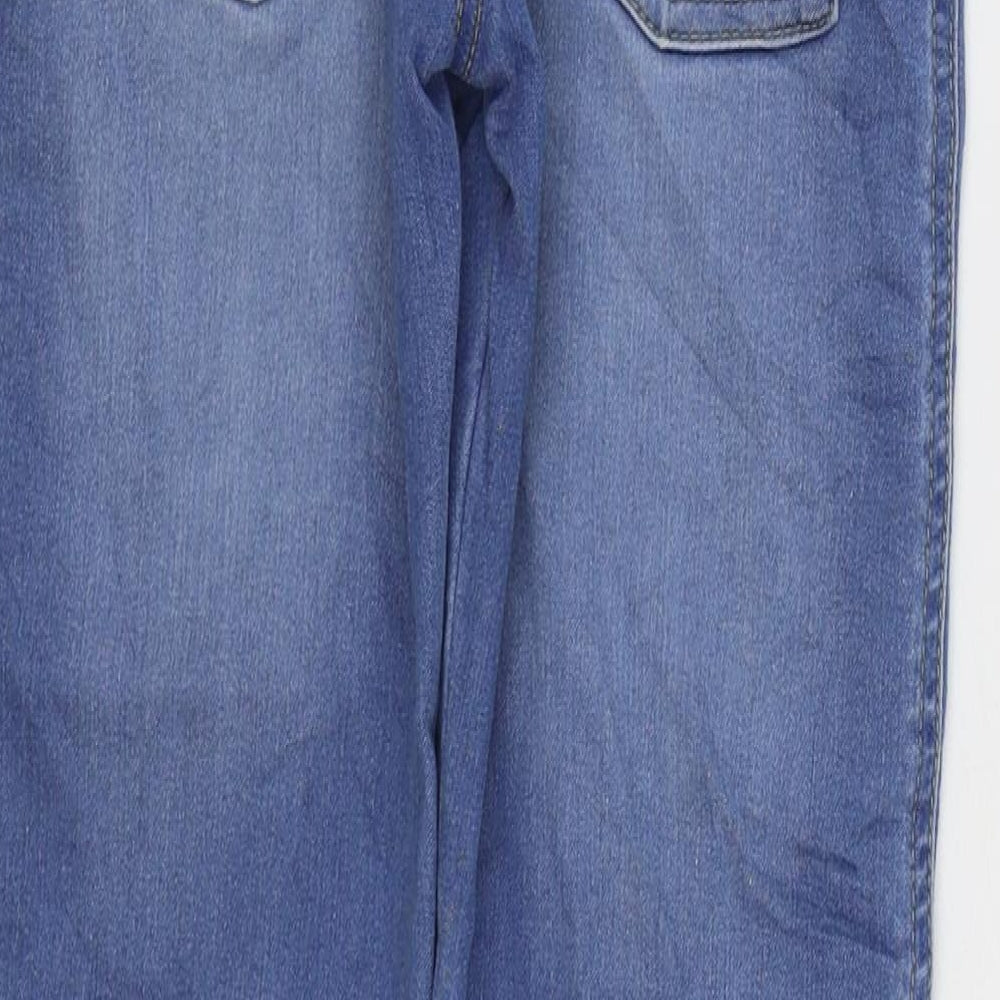 Nutmeg Girls Blue Cotton Jegging Jeans Size 8-9 Years Regular Pullover