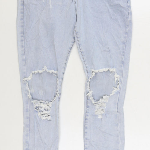 Other Mens Blue Cotton Skinny Jeans Size 30 in L33 in Regular Zip