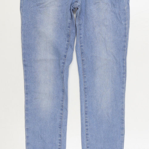 VERO MODA Mens Blue Cotton Skinny Jeans Size 29 in L32 in Regular Zip