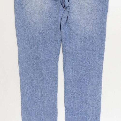 VERO MODA Mens Blue Cotton Skinny Jeans Size 29 in L32 in Regular Zip