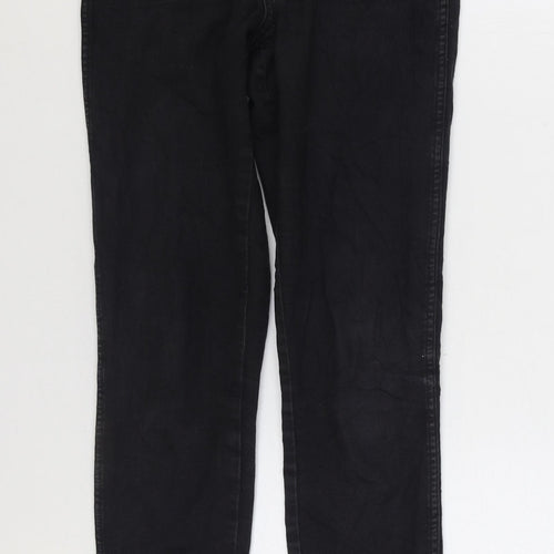 H&M Mens Black Cotton Skinny Jeans Size 28 in L29 in Regular Zip