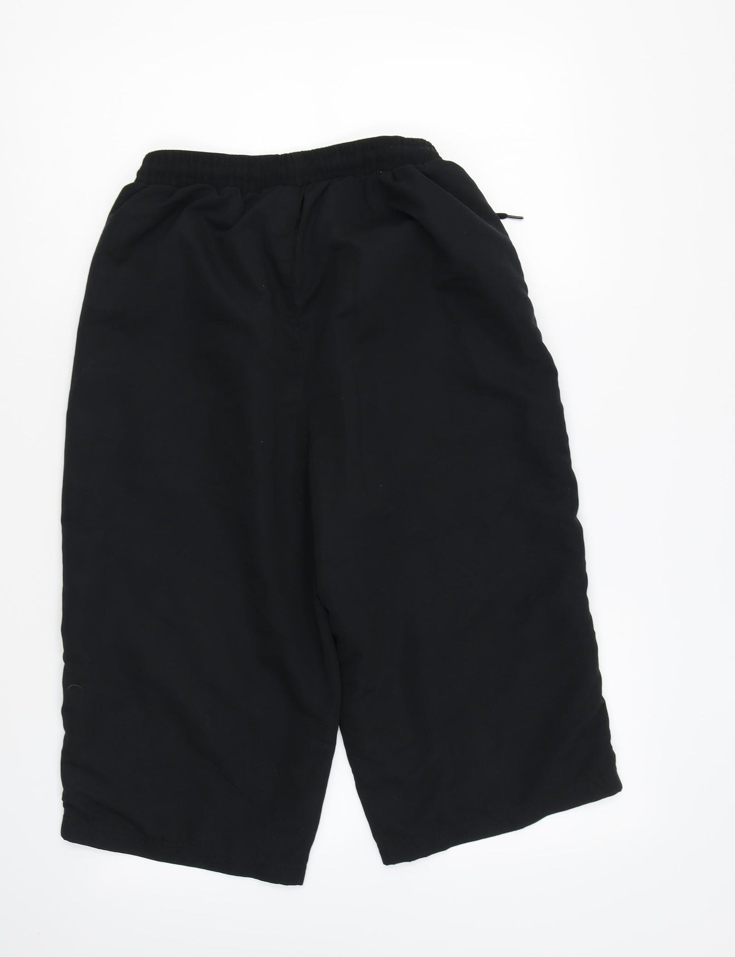 Slazenger Mens Black Polyester Sweat Shorts Size M L14 in Regular