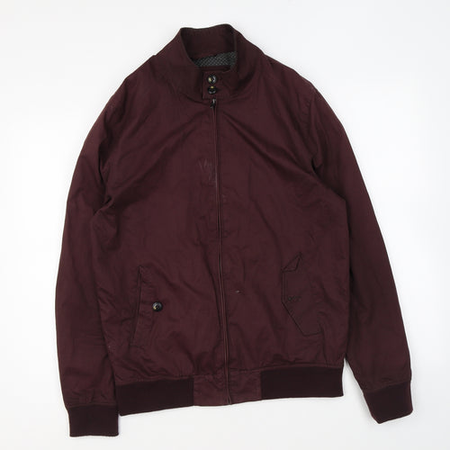 Burton Mens Purple Jacket Size M Zip