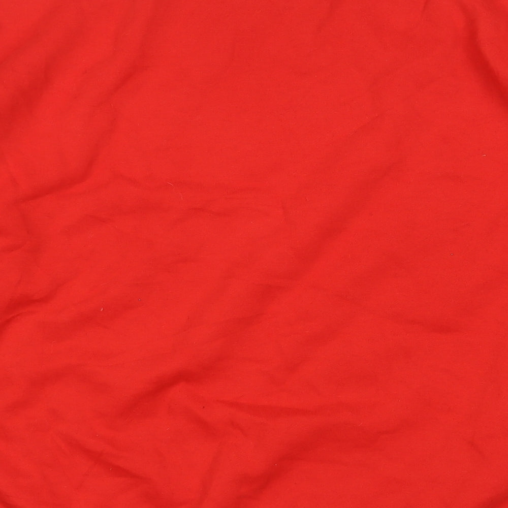 Primark Womens Red Cotton Pullover Sweatshirt Size L Pullover - Not My Problem