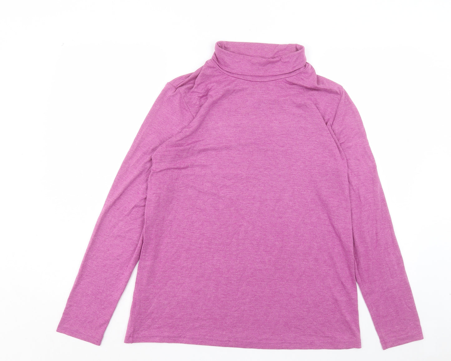 Crane Womens Purple Cotton Pullover Sweatshirt Size 16 Pullover