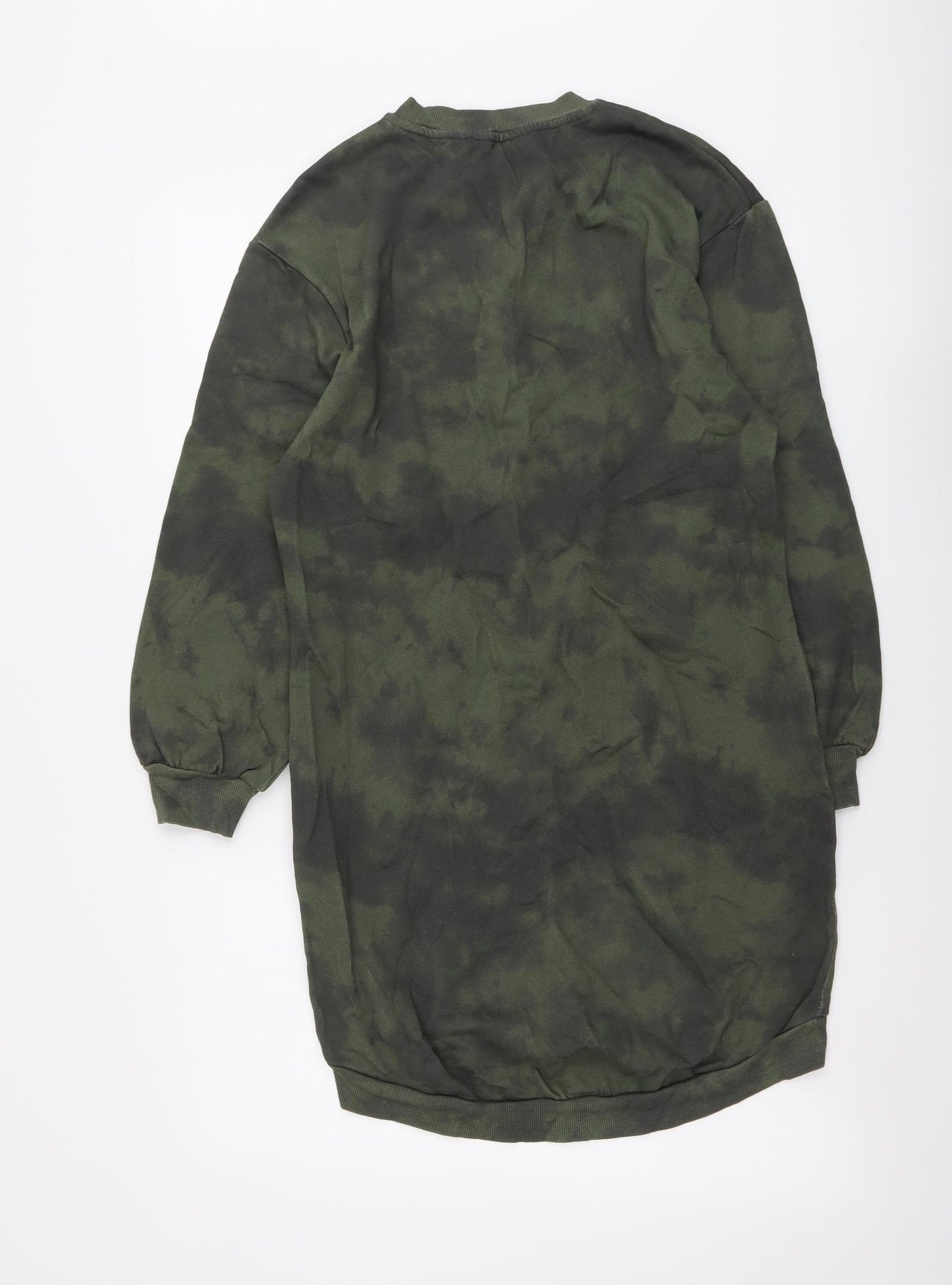 TALLY WEiJL Womens Green Polyester Tunic Sweatshirt Size S Pullover - NYC