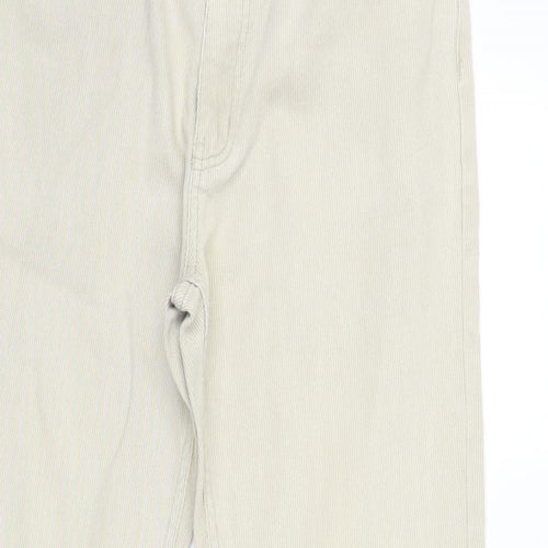 Blakes Mens Beige Cotton Straight Jeans Size 34 in L27 in Regular Zip