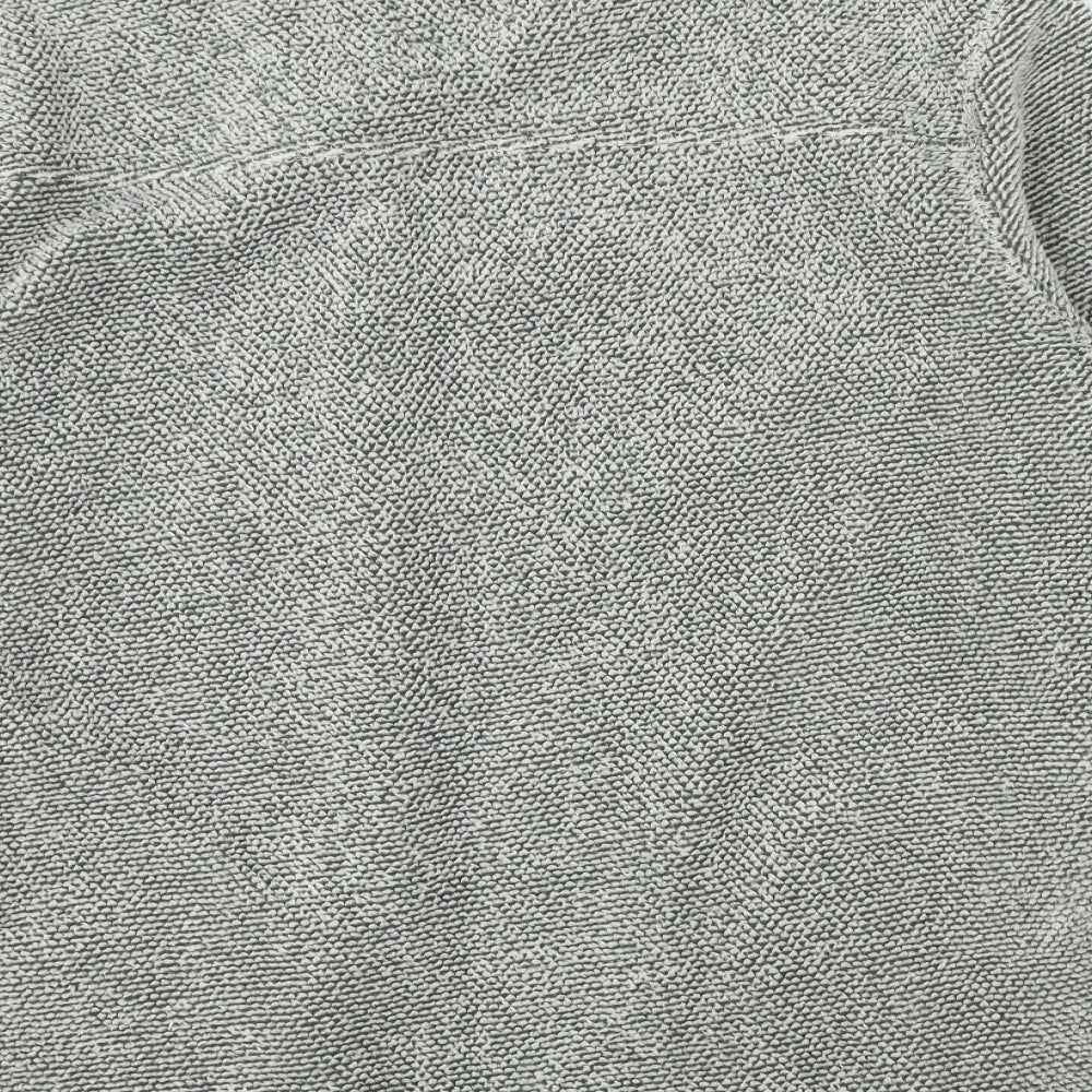 Kensington Mens Grey High Neck Polyester Pullover Jumper Size L