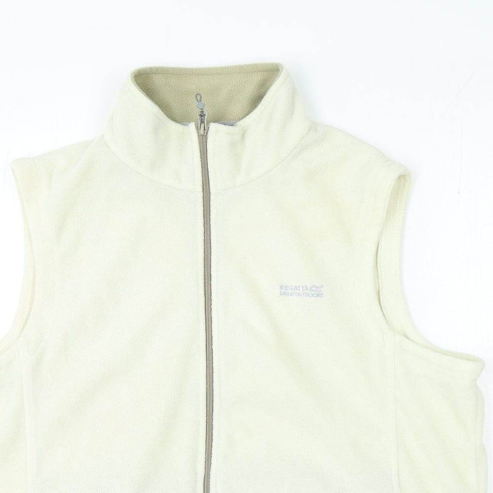 Regatta Womens Beige Gilet Jacket Size 22 Toggle